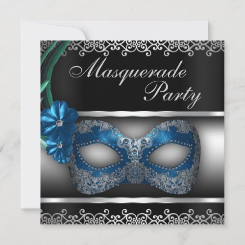 Masquerade Party Invite