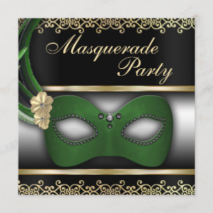 Masquerade Party Invite