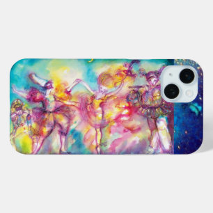MASQUERADE PARTY,Mardi Gras Masks,Dance,Music iPhone 15 Plus Case