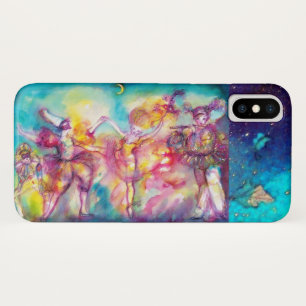 MASQUERADE PARTY,Mardi Gras Masks,Dance,Music iPhone X Case