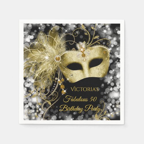 Masquerade Party Napkins