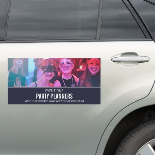Masquerade Party Party Event Planner Car Magnet
