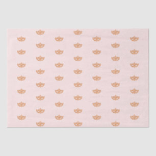 Masquerade party rose gold mask tissue paper