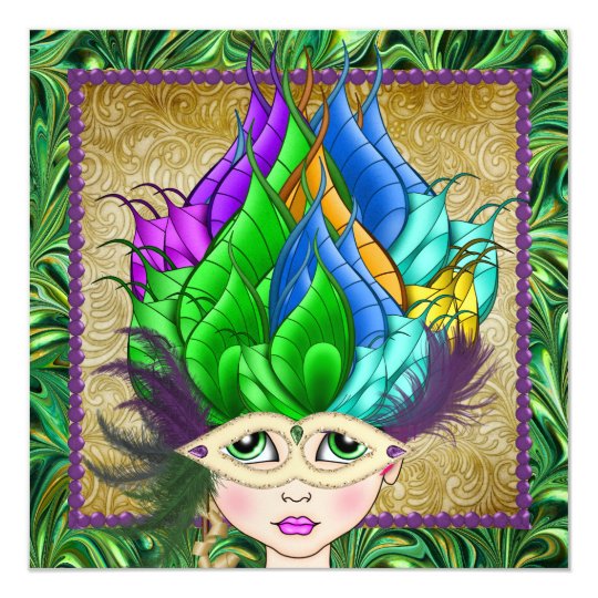 Masquerade Party - SRF Card
