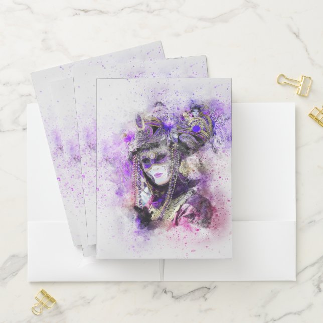 Masquerade Pocket Folder (In Situ)