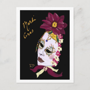 Masquerade postcard