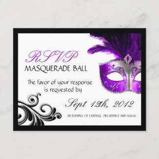 Masquerade Reply Cards