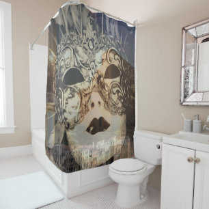 Masquerade Shower Curtain