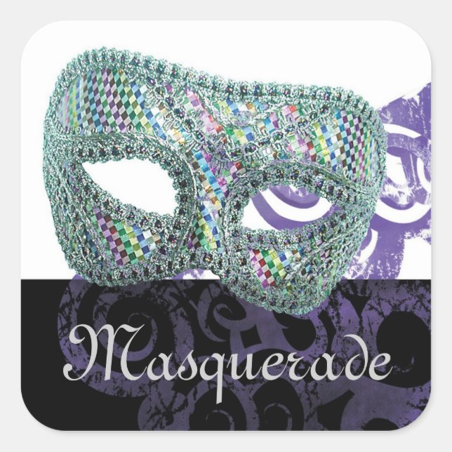 Masquerade Sticker (Front)