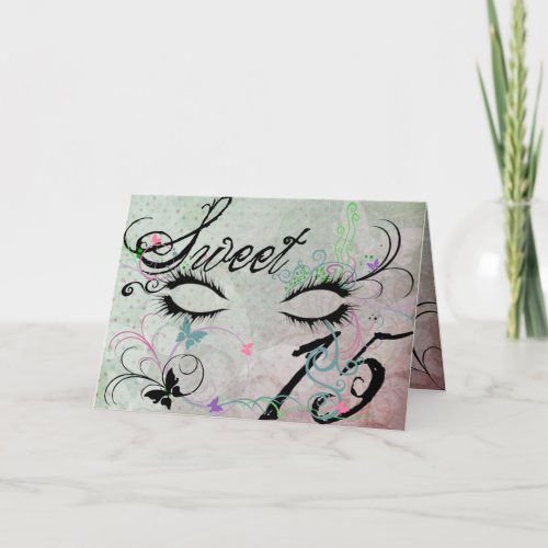 Masquerade Sweet 15 Invitation Greeting Card