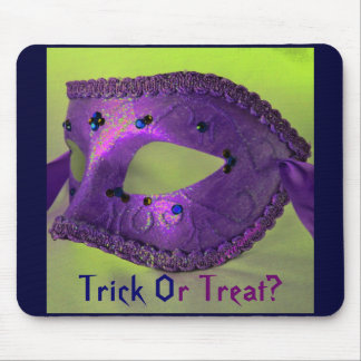"Masquerade" Trick Or Treat Mousepad- Customizable Mouse Pad