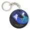 Masquerade Wedding Favor Blue Keychain