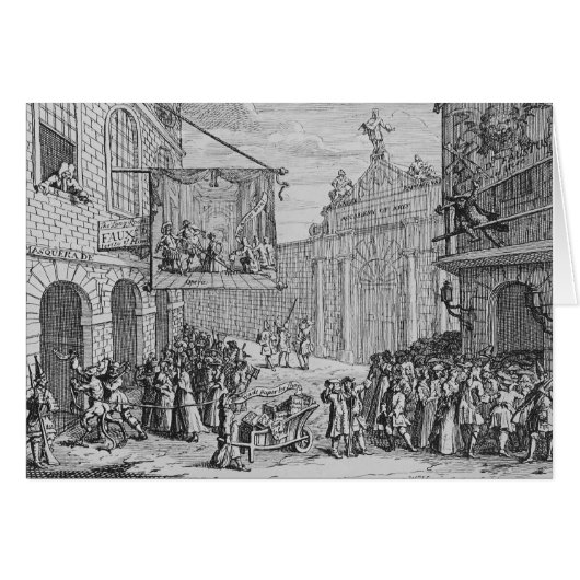 Masquerades and Operas, Burlington Gate, 1724 (Front Horizontal)