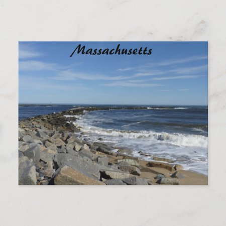 Mass Coastline Postcard