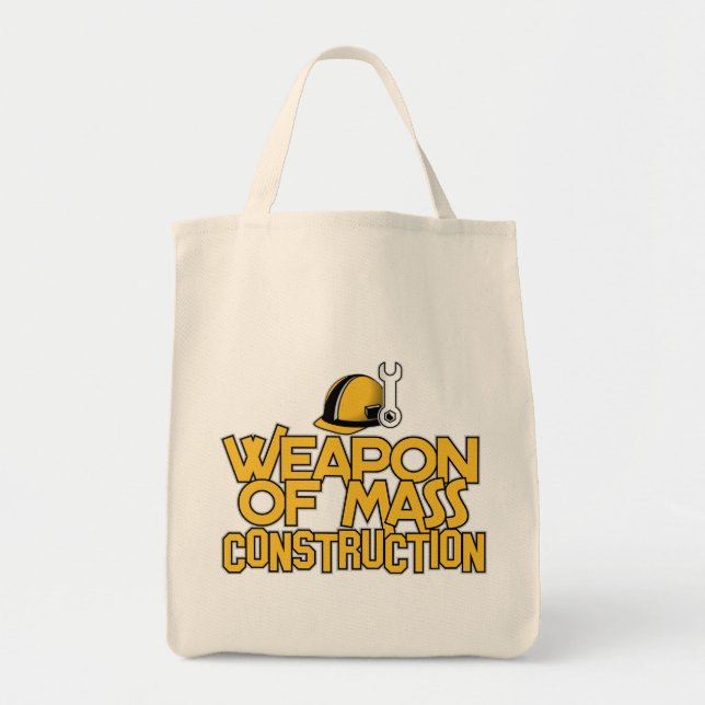 Mass Construction bag – choose style & color (Front)