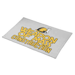 Mass Construction custom placemat
