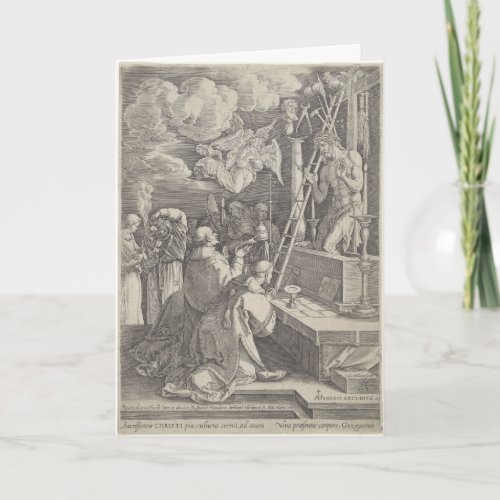 Mass Intention Card St Gregory the Great Drer Card