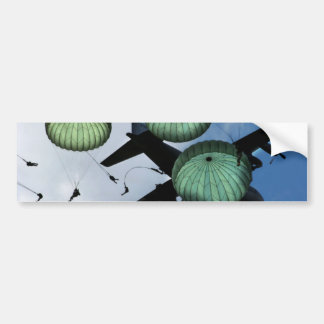 Mass Jump Mission, Parachutes, U.S. Army Bumper Sticker