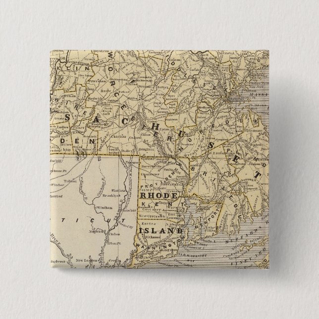 Mass, Rhode Island Button (Front)