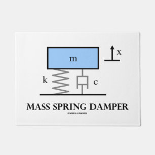 Mass Spring Damper Physics Diagram Doormat