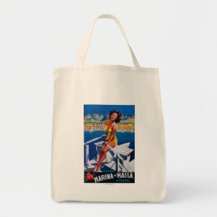 Massa Marina Travel Poster Tote Bag