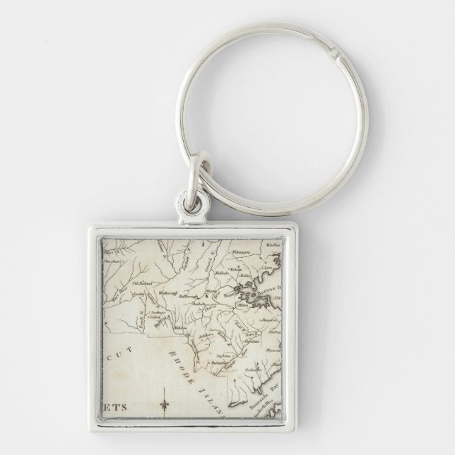 Massachusetts 2 keychain (Front)