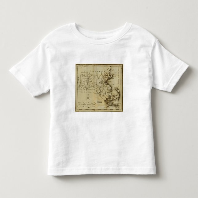 Massachusetts 3 toddler t-shirt (Front)