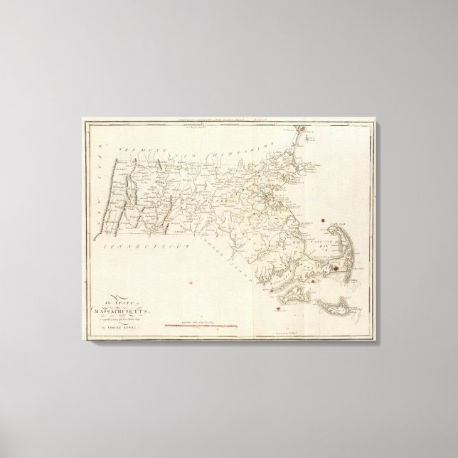 Massachusetts 5 canvas print (Front)
