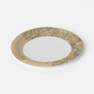 Massachusetts 5 paper plates
