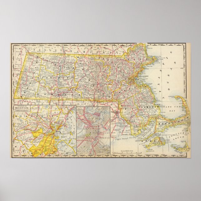 Massachusetts 6 poster (Front)