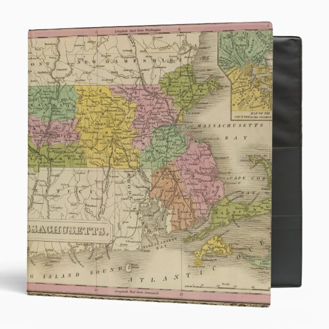 Massachusetts 7 3 ring binder (Front/Inside)