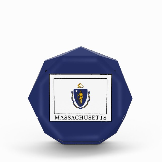 Massachusetts Acrylic Award (Front)