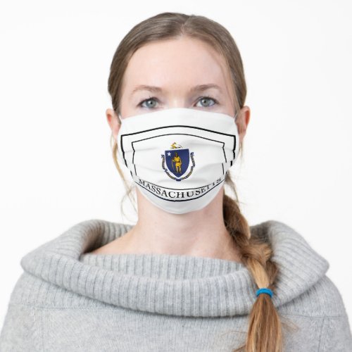 Massachusetts Adult Cloth Face Mask