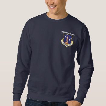 Massachusetts Air Guard 104th Fighter Wing Sweatshirt by TributeCollection at Zazzle