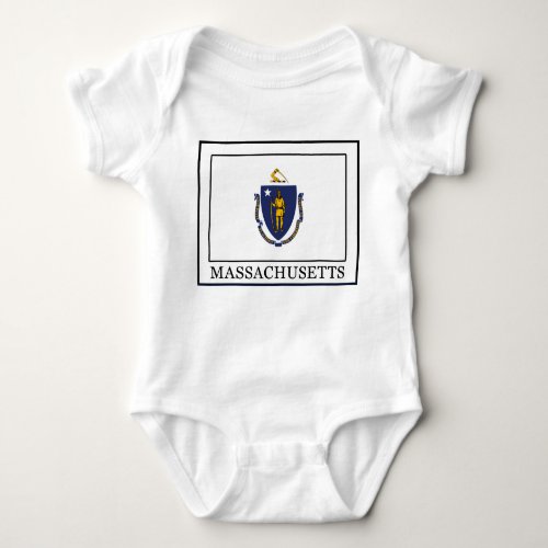 Massachusetts Baby Bodysuit