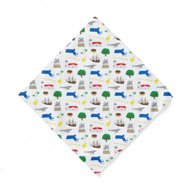 Massachusetts Bandana (Front)