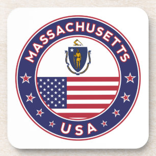 Massachusetts Beverage Coaster