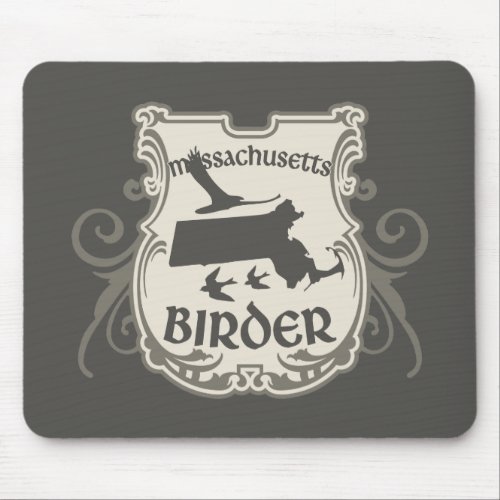 Massachusetts Birder Mouse Pad