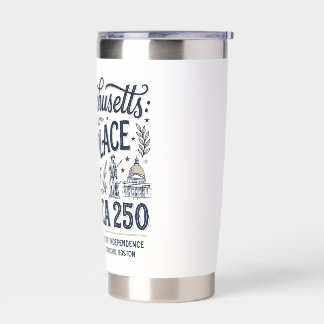 Massachusetts: Birthplace of America 250 Insulated Tumbler