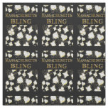 MASSACHUSETTS BLING FABRIC
