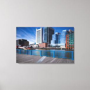 Massachusetts, Boston, Federal Reserve Bank Canvas Print