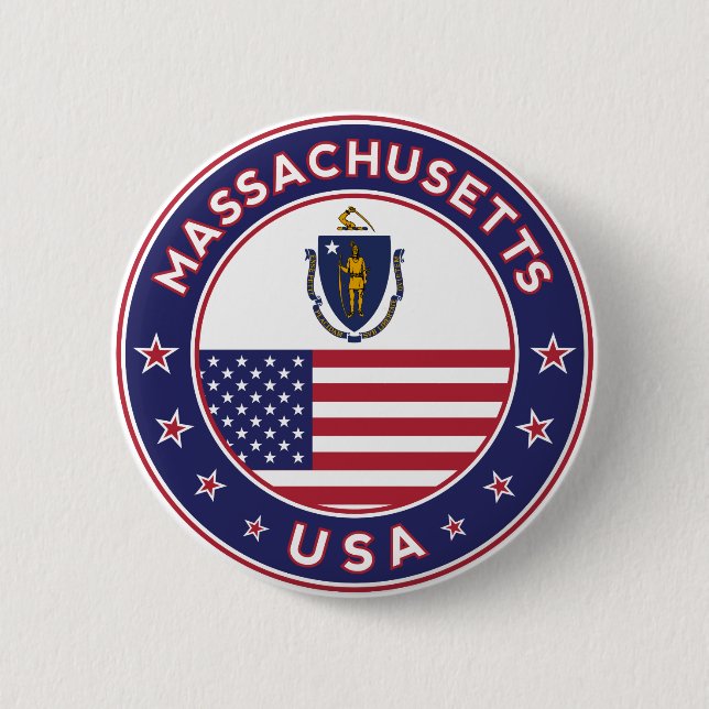 Massachusetts Button (Front)