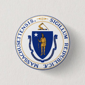 Massachusetts Button