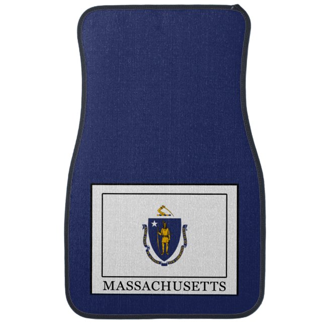 Massachusetts Car Floor Mat (Front)