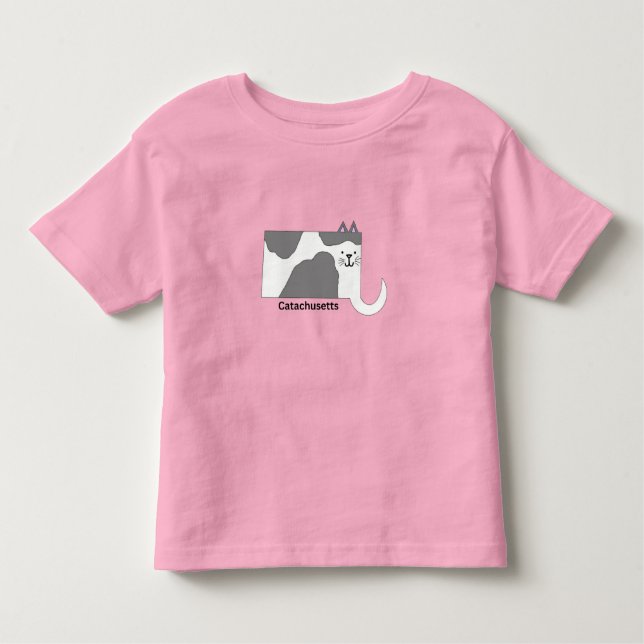 Massachusetts Catachusetts Toddler T-Shirt (Front)