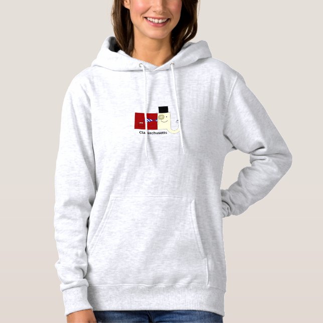 Massachusetts Classachusetts Women's Hoodie (Front)