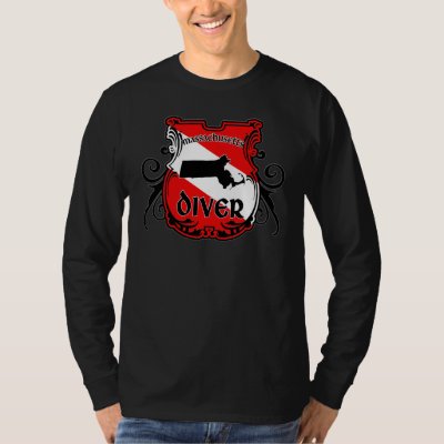 Massachusetts Diver T-Shirt