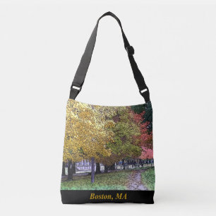  Massachusetts Fall Foliage Crossbody Bag