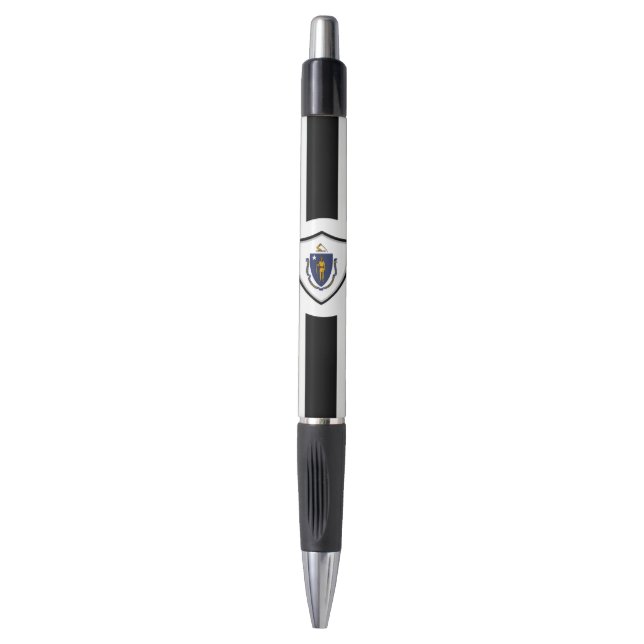 Massachusetts flag pen (Front Vertical)