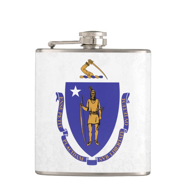 Massachusetts Flask (Front)